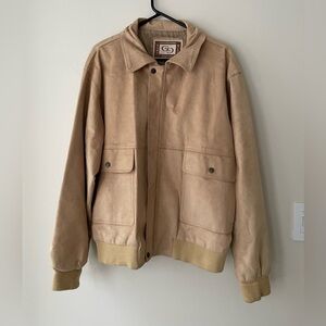 COLLEZIONE ROMA MADE IN ITALY SUEDE JACKET